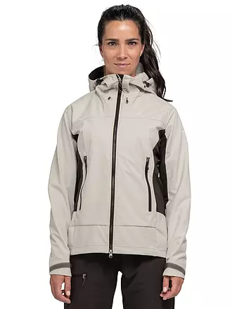 SCHÖFFEL | Damen Softshelljacke Blaueis Hoodie | 